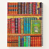 Bibliotheek Boeken Notitieboek (Achterkant)