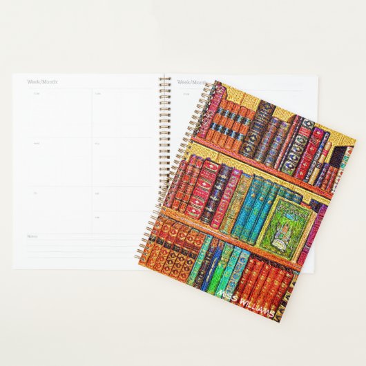 Bibliotheek Boeken Planner (Display)