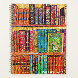 Bibliotheek Boeken Planner