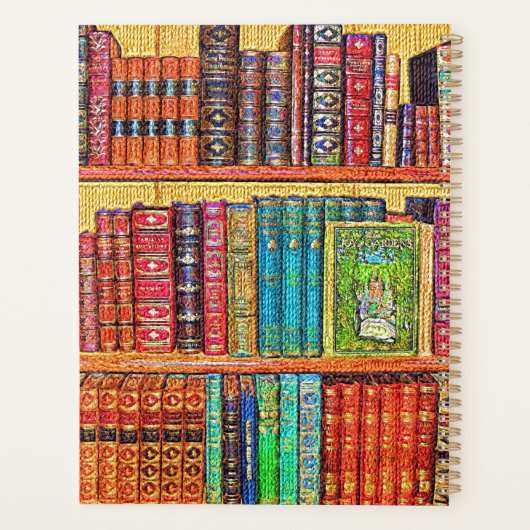 Bibliotheek Boeken Planner (Achterkant)