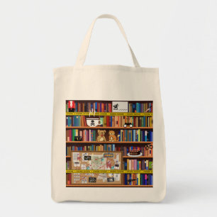 Bibliotheek Boekentas Gezellige Mysteries Boekenpl Tote Bag