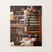 Bibliotheek Boekenwurm op Hever Castle - 16x20 - 5 Legpuzzel (Verticaal)