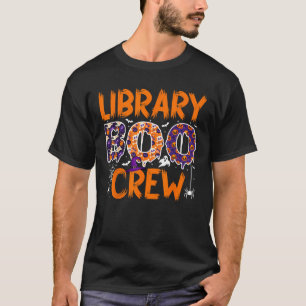 Bibliotheek Boo Crew Bibliothecarissen Book Lovers T-shirt
