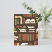 bibliotheek briefkaart (Staand voorkant)