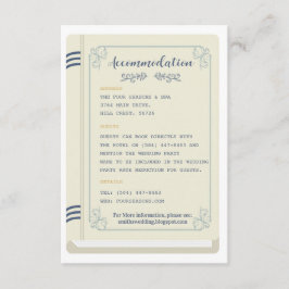 Bibliotheek Bruiloft Accommodatie Boeken Love Stor Informatiekaartje