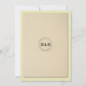 Bibliotheek Bruiloft Uitnodiging Boek Thema Uitnod (Achterkant)