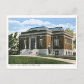 Bibliotheek, Cincinnati, Vintage van Ohio Briefkaart (Voorkant)