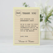 Bibliotheek Dank je Trouwboeken Liefdesverhaal Kaart (Staand voorkant)