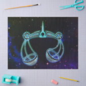 bibliotheek de schalen van het zodiabetisch weefse tissuepapier (Craft)