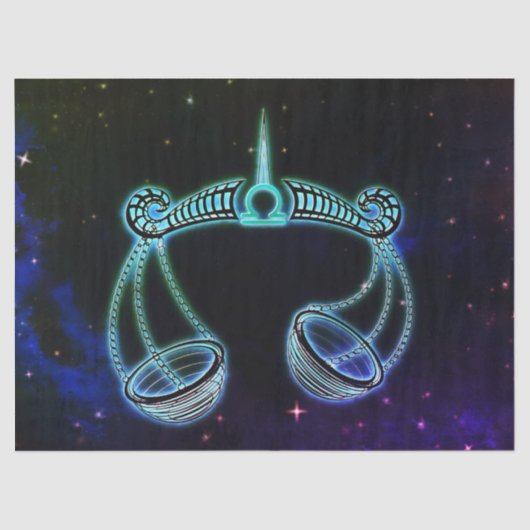 bibliotheek de schalen van het zodiabetisch weefse tissuepapier (Voorkant)