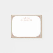 Bibliotheek | Elegant  Lijst Post-it® Notes (Voorkant)