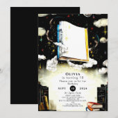 Bibliotheek Fairytale Custom Storybook Verjaardag Kaart (Voorkant / Achterkant)