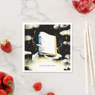Bibliotheek Fairytale Custom Storybook Verjaardag Servet
