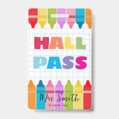 Bibliotheek Hal Pas Viltstift Rand Sleutelhanger B Badge (Voorzijde)