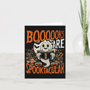 Bibliotheek Halloween Shirt Book Lover Design Ghos Kaart