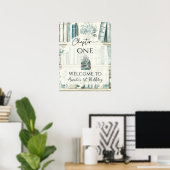 Bibliotheek Hoofdstuk EEN Blauwe Jongen Boek 1e Ve Poster (Thuiskantoor)