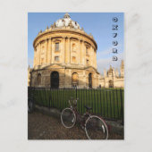 Bibliotheek in Oxford, Engeland Briefkaart (Voorkant)