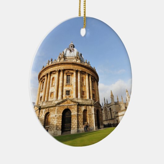 Bibliotheek in Oxford, Engeland Keramisch Ornament (Rechts)