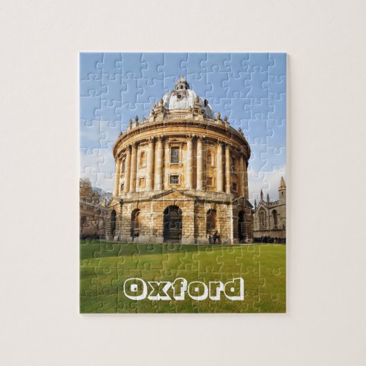 Bibliotheek in Oxford, Engeland Legpuzzel (Verticaal)