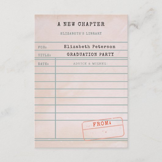  Bibliotheek Kaart Afstuderen Advies Wensen (Voorkant)