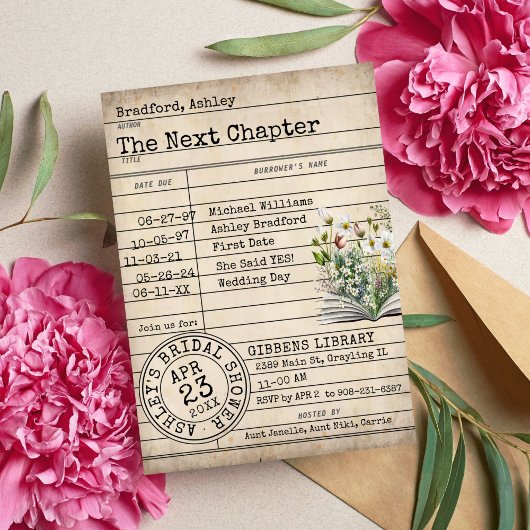  Bibliotheek Kaart Bloemenboeken Vrijgezellenfeest