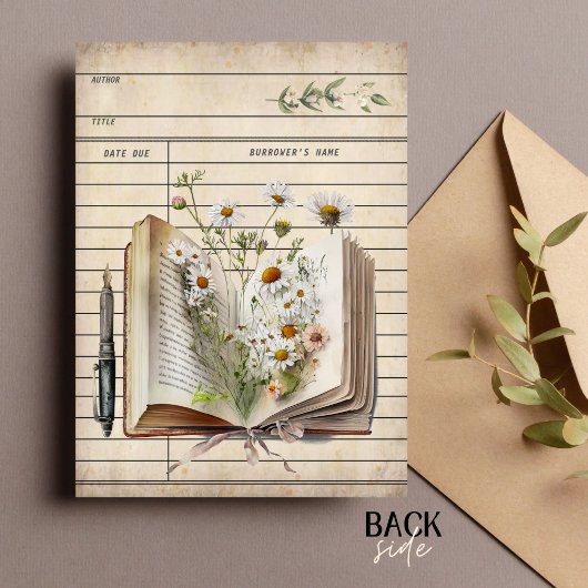  Bibliotheek Kaart Bloemenboeken Vrijgezellenfeest