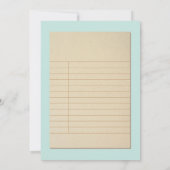 Bibliotheek Kaart Boek Vrijgezellenfeest Boek Uitn (Achterkant)