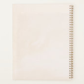 Bibliotheek Kaart Bookworm Bookish Funny Gift Planner (Achterkant)