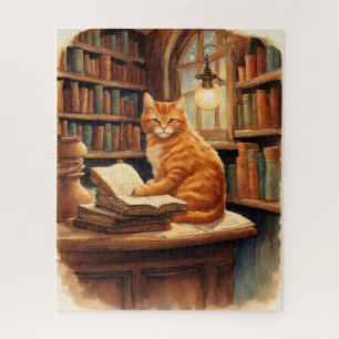 bibliotheek kat puzzel
