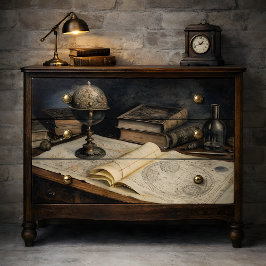 Bibliotheek Kunst Decoupage Vloeipapier Tissuepapier