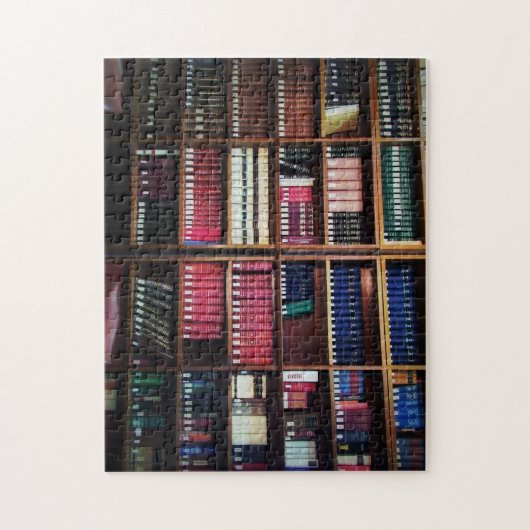 Bibliotheek Legpuzzel (Verticaal)