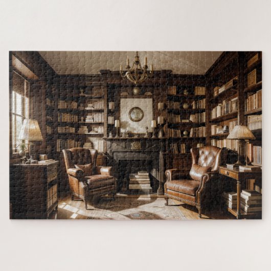 Bibliotheek Legpuzzel (Horizontaal)
