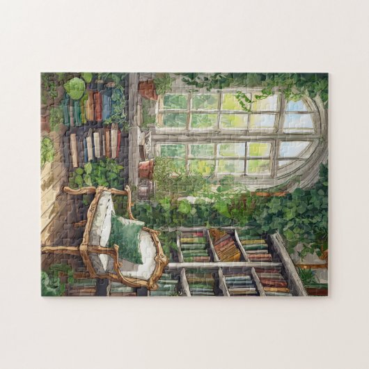 Bibliotheek Legpuzzel (Horizontaal)