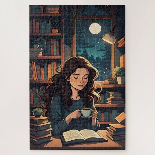 Bibliotheek Legpuzzel (Verticaal)