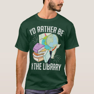 Bibliotheek Lezen Boek Lover Lezer Grappige Biblio T-shirt