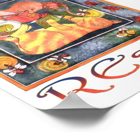 Bibliotheek lezen Poster 08 (Hoek)