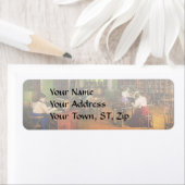 Bibliotheek - Lezen van volwassenen 1900 Etiket (Insitu)