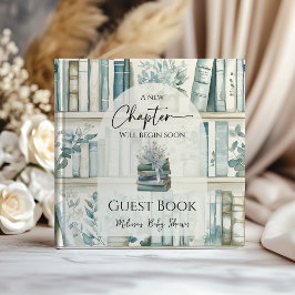 Bibliotheek Nieuw Hoofdstuk Blauwe Jongens Baby Sh Gastenboek