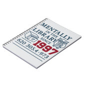  Bibliotheek Notitieboek - Book Lover's Schrijven  (Linkerzijde)