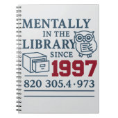  Bibliotheek Notitieboek - Book Lover's Schrijven  (Voorkant)