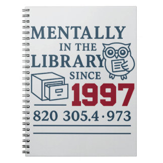  Bibliotheek Notitieboek - Book Lover's Schrijven 