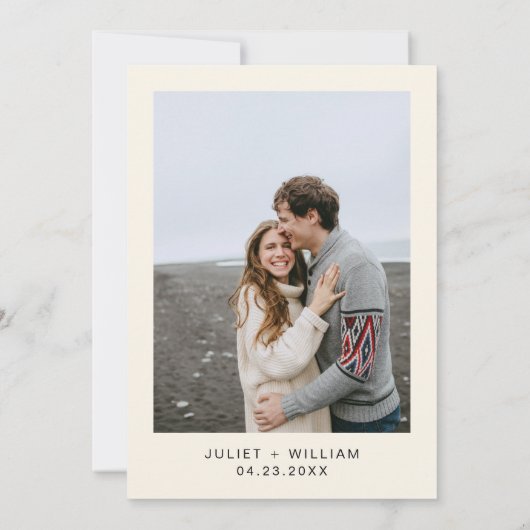 Bibliotheek Oud Engels Boek Club Hoesje Bruiloft Save The Date (Achterkant)