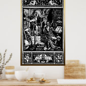  bibliotheek poster (Keuken)