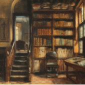 Bibliotheek Poster Victoriaans Stilleven Poster