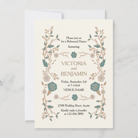  bibliotheek repetitie uitnodigen kaart (Voorkant)