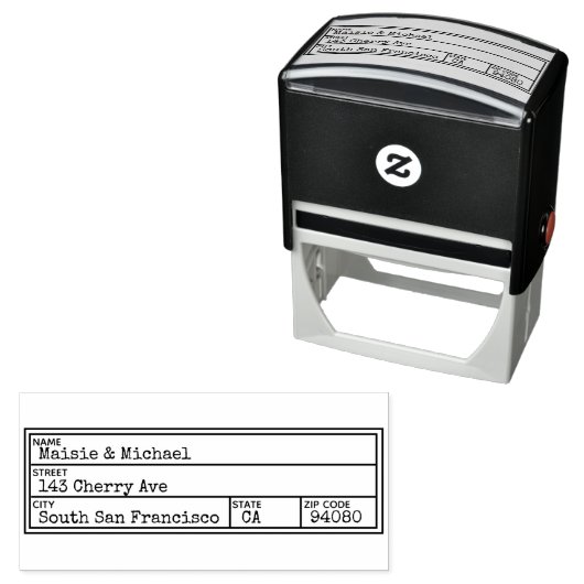  bibliotheek retouradres rubberen stempel (In situ)