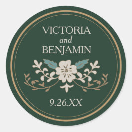  bibliotheek ronde sticker