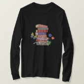 Bibliotheek speciaal aangepast voor lezer, schatti t-shirt (Design voorkant)