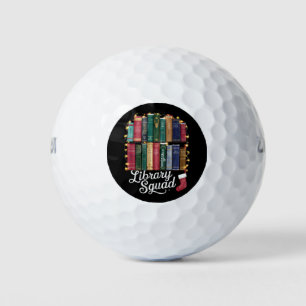 Bibliotheek Squad Kerstboek Liefhebbers Team Readi Golfballen