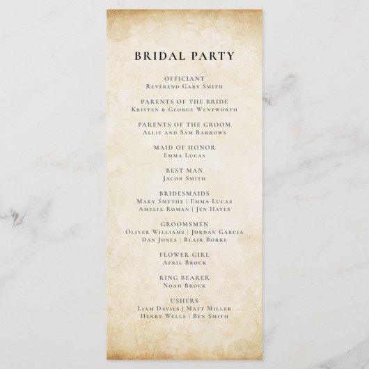  bibliotheek Storybook Elegant Garden Programmakaart (Achterkant)